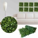 Ver imagem 1 de Kit de 15 Grama Buxinho Artificial 25x25 Cm Ideal para Painel de Fundo Instagramável ou Estandes