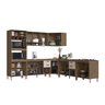 Cozinha Modulada Completa Fidelitá Berlim 7 Peças 536cm 17 Portas 4 Gavetas com Tampo - 2