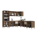 Ver imagem 2 de Cozinha Modulada Completa Fidelitá Berlim 7 Peças 536cm 17 Portas 4 Gavetas com Tampo