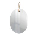 Ver imagem 1 de Espelho Decorativo Lina Alça Sisal Natural 60x40 cm Oblongo