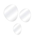 Ver imagem 1 de Kit Espelho Decorativo Orgânico Lapidado 26x41cm, 52x38cm e 66x52 cm