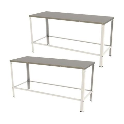 KIT - 2 Mesa Panificadora Desmontável 600x870x1600 MBR-015 - Braesi