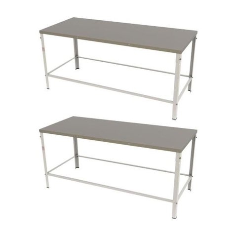 KIT - 2 Mesa Panificadora Desmontável 800x870x1900 MBR-018 - Braesi