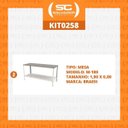 Ver imagem 2 de KIT - 2 Mesa Panificadora Desmontável 800x870x1900 M-180 - Braesi