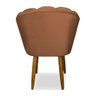 Kit 2 Cadeiras para Penteadeira Quarto Modelo Flor – Balaqui Cor:terracota - 4