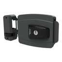 Ver imagem 1 de Fechadura mini AGL ajustável simples 12v interna cinza AGL