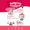 Ver imagem 4 de Bailarina De Confeitar Para Bolos BLB-300 Vermelha - Braesi