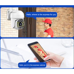 Câmera De Segurança Externa 360º Wifi 1080p Ip Ptz Alerta Audio Noturna Yousee - 5
