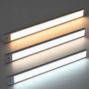 Ver imagem 2 de Luminaria Led 3 Tons Sensor Movimento Presença 3 Modos Bateria Recarregavel Usb Iluminaçao Sala Quar