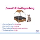 Ver imagem 7 de Caminha Colchão Pet p/ Cão e Gato Casa LI054 Branco Kappesberg