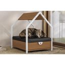 Ver imagem 1 de Caminha Colchão Pet p/ Cão e Gato Casa LI054 Branco Kappesberg