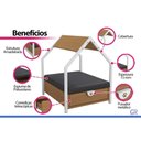 Ver imagem 6 de Caminha Colchão Pet p/ Cão e Gato Casa LI054 Branco Kappesberg