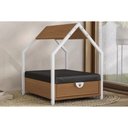 Ver imagem 2 de Caminha Colchão Pet p/ Cão e Gato Casa LI054 Branco Kappesberg