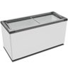 Freezer Horizontal 491L Tampa de Vidro Nf55Sb 127V Metalfrio - 1