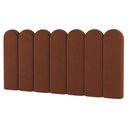 Ver imagem 1 de Painel Cabeceira Cama Box Casal King Size Lana 195cm Suede Terracota - Desk Design