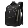 Mochila Feminina Masculina Bolsa Notebook com Alça Tiracolo Laptop - Preto - 1
