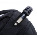 Ver imagem 5 de Mochila USB Notebook Cabo de Aço Executiva Preta Impermeável Com Power Bank - Preto