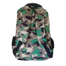 Mochila Camuflada Exercito Militar Bolsa Acolchoada Reforçada - Verde - 3