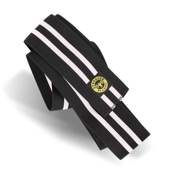 Kit Pull Up Cross Training Grip com Munhequeira + Faixa de Joelho Branca - P - 3