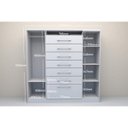 Ver imagem 3 de Cômoda 2 Portas 7 Gavetas Mega 