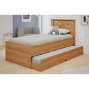 Ver imagem 1 de Bicama Solteiro Bianca II c/Auxiliar Nature - Cimol