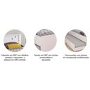 Ver imagem 5 de Bicama Solteiro Bianca II c/Auxiliar Nature - Cimol