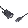 Cabo USB X Serial DB9 (USB1.1) 2Mt U1DB9-2 Vinik - 2