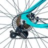 Bicicleta Aro 29 Alumínio First 24v Freio Disco T15 +Brindes Cor:Azul Turquesa;Tamanho:15 - 4