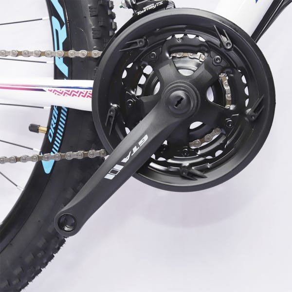 Bicicleta Aro 29 Alumínio Absolute 24v Tm15 + Componentes Cor:Branco/Rosa;Tamanho:15 - 3