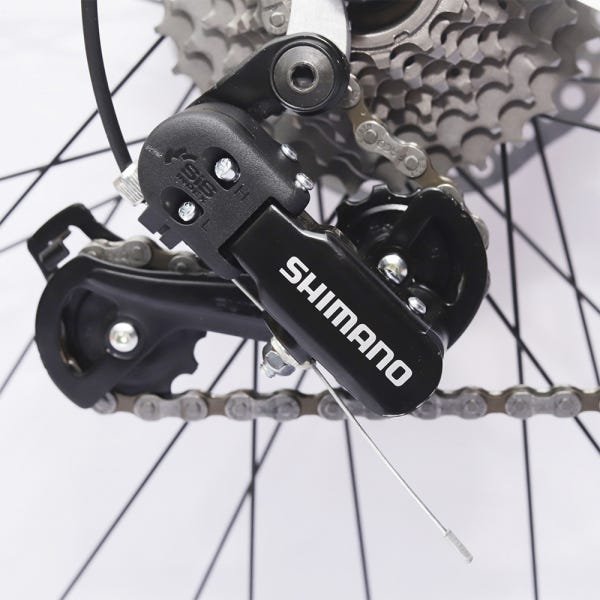 Bicicleta Aro 29 Alumínio Absolute 24v Tm15 + Componentes Cor:Branco/Rosa;Tamanho:15 - 4