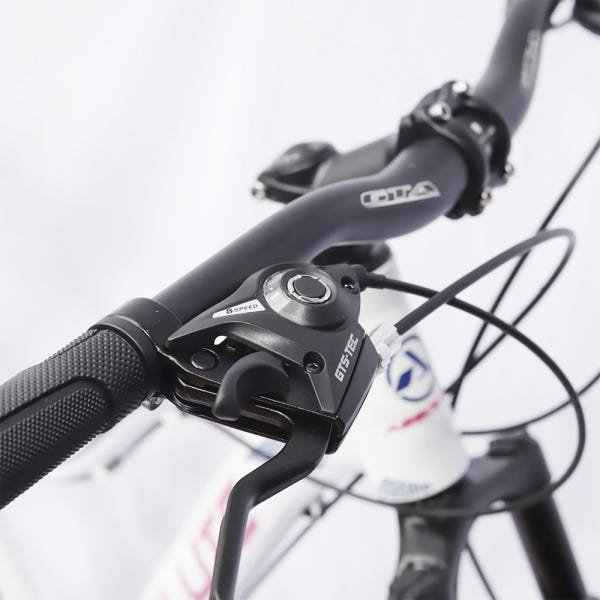 Bicicleta Aro 29 Alumínio Absolute 24v Tm15 + Componentes Cor:Branco/Rosa;Tamanho:15 - 6