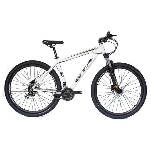 Bicicleta Aro 29 Alumínio GTA 24v Freio Hid Shimano +Brindes Tamanho:19;Cor:Branca - 2