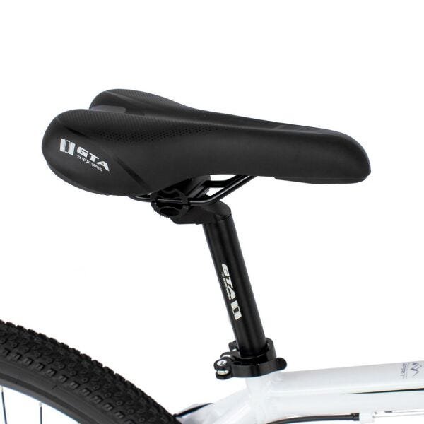 Bicicleta Aro 29 Alumínio GTA 24v Freio Hid Shimano +Brindes Tamanho:19;Cor:Branca - 7