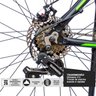 Bicicleta Aro 29 GTA 21v Kit Shimano + Brindes T19 Cor:Verde/Preto - 3
