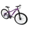 Bicicleta Aro 29 Alumínio GTA 24v Freio Disco T15 Roxa:Roxa - 2