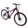 Bicicleta Aro 29 Alumínio GTA 24v Freio Disco T17 Rosa:15 - 1