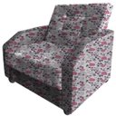 Ver imagem 1 de Poltrona Raquel Plus Size Floral 24 - Beatriz Decor