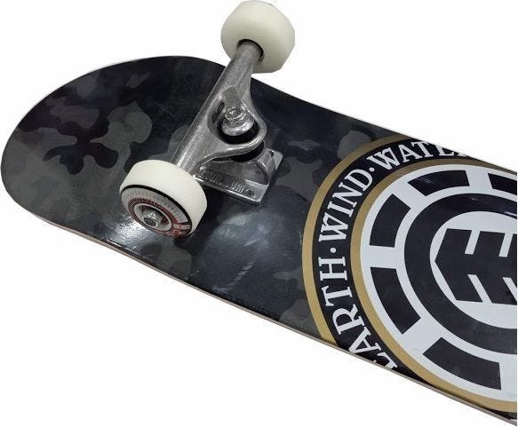 Skate Element Montado Completo Profissional Bark Camo Metallum Next Bs Camuflado - 3