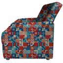 Ver imagem 2 de Poltrona Raquel Plus Size Abstrato 15 - Beatriz Decor