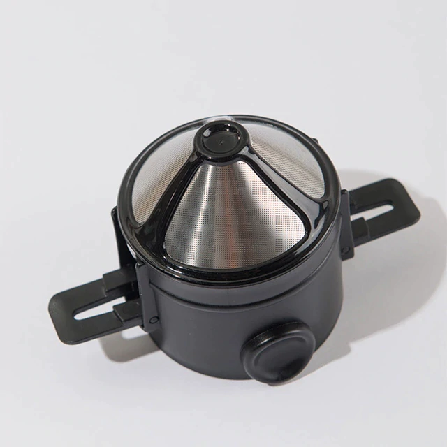 Mini Coador De Café em Aço Inox Reutilizável MonoDose drip coffee - v2 - 2