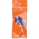 Ver imagem 3 de Cabo Usb 3.0 a Macho X Micro Usb B Macho 1.2 Metros U3ambmc-12
