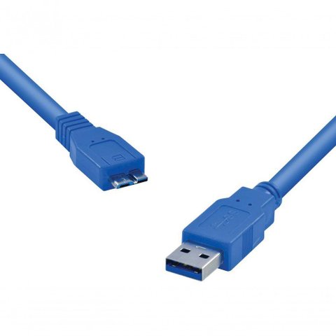 Cabo Usb 3.0 a Macho X Micro Usb B Macho 1.2 Metros U3ambmc-12