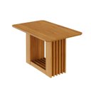 Ver imagem 3 de Mesa de Jantar Retangular 130x80cm 100% MDF Jambu CabeCasa MadeiraOriginals Marrom/Cinamomo