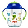Copo de Treinamento Com Canudo e Alças Bebês Crianças +6 Meses 270ml Antivazamento First Moments - A - 1