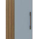 Ver imagem 4 de Guarda Roupa Modulado 38cm com 1 Porta Delphi Avelã/grey L01 - Mpozenato