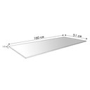 Ver imagem 4 de Tampo para Balcão de Cozinha 160cm Mdp Amêndoa - Ajl Móveis