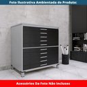 Ver imagem 6 de Mapoteca 10 Gavetas Pandin 120cm (larg) Inmetro Tampo Mdp Cinza