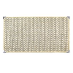 Tapete para Sala 1,00m x 1,50m Sisal Antiderrapante Sem Pelo Lâncer - 568 CLEAN - 4