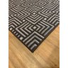 Tapete Sala Moderno Geometrico Tabuleiro 200X250 Cm Chumbo - 4