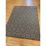 Tapete Sala Moderno Geometrico Tabuleiro 200X250 Cm Chumbo - 2